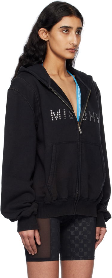 Sweatshirt MISBHV MISBHV Star Teddy Zip Hoodie Sort | 250W202, 1