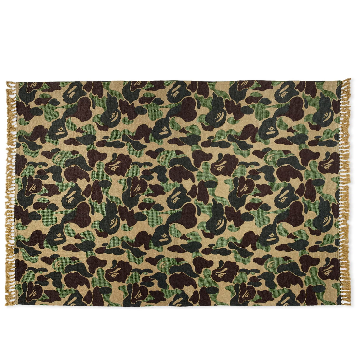 Home decor BAPE A Bathing Ape Abc Camo Rug Grøn | 001HOJ801006M-GRN, 0