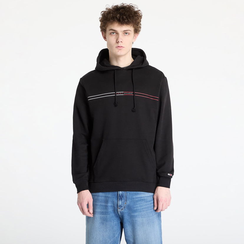 Sweatshirt Tommy Hilfiger Tommy Jeans Regular Entry Graphic Hoodie Sort | DM0DM20847 BDS