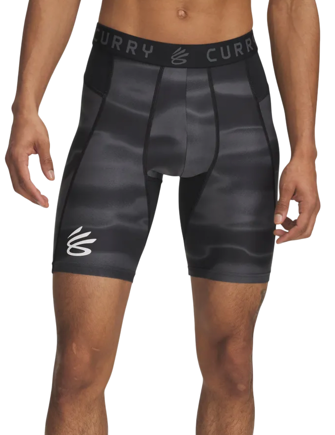 Shorts Under Armour UA Curry HG Printed Compression Shorts Sort | 1379829-003