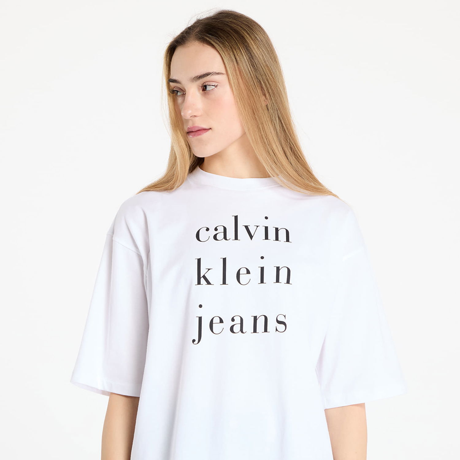 T-shirt CALVIN KLEIN Calvin Klein Jeans Short Sleeve Logo T-Shirt Hvid | LV047B827G YAA, 1