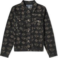 Jakke BILLIONAIRE BOYS CLUB Diamonds & Dollars Denim Jacket Sort | B23409-BLK, 1