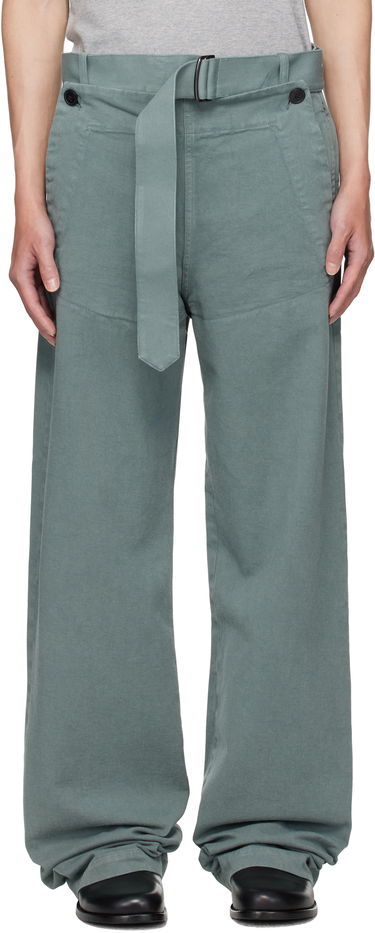 Bukser Dries Van Noten Dries Van Noten Sailor Trousers Grøn | 252-020985-2043, 0