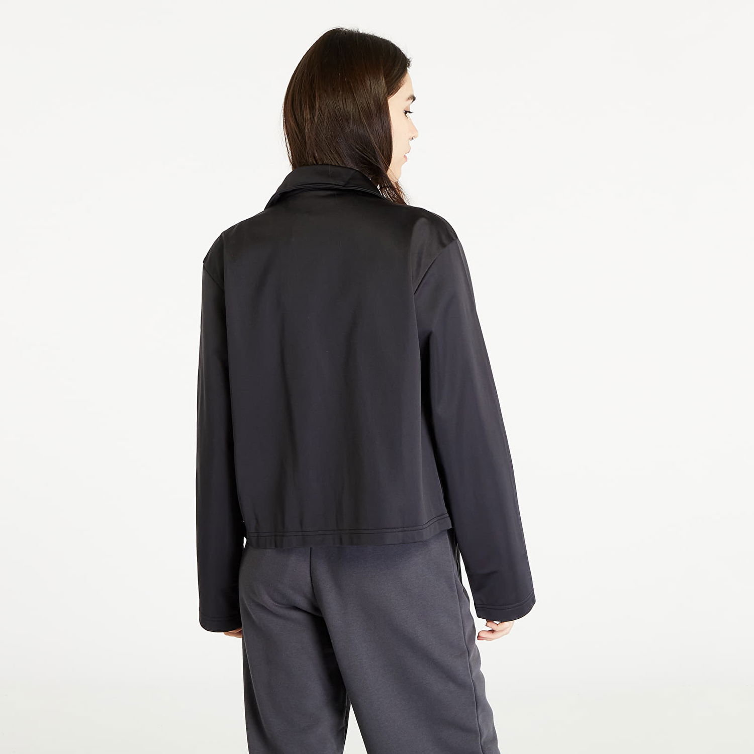 Sweatshirt adidas Originals Track Top Hoodie Sort | IS5247, 1