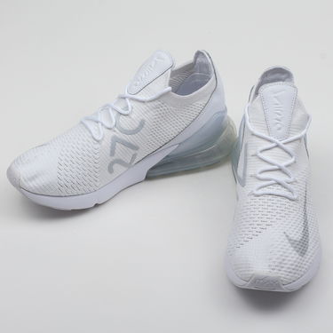 Sneakers og sko Nike Air Max 270 Flyknit ''Triple White'' Hvid | AO1023-102, 2