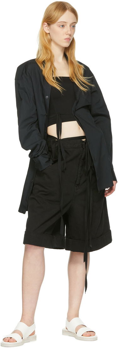 Shorts Ann Demeulemeester Ann Demeulemeester Lore Flat Sandals Hvid | 2201-W-S01-390-001, 4