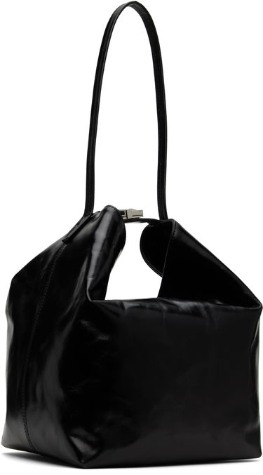 Skuldertaske BY FAR BY FAR Maxi Bea Creased Leather Shoulder Bag Sort | MWBSB054CL034BK001PL, 1