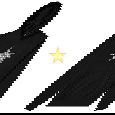 Sweatshirt Awake NY Star Logo Hoodie Sort | AWK-FW23-HD004-BLK, 0
