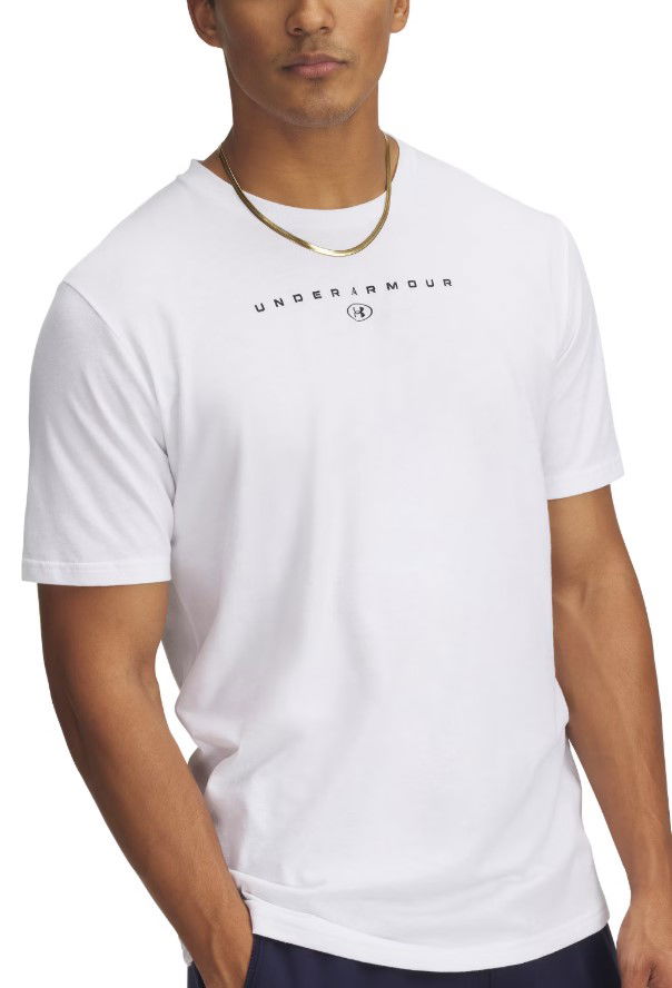 T-shirt Under Armour Stacked Logo Short Sleeve T-Shirt Hvid | 6000211-100