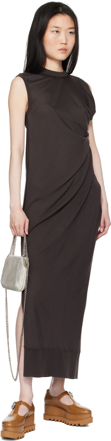 Skuldertaske Stella McCartney Mini Falabella Crystal Mesh Bag Grå | 700109WP0499, 3