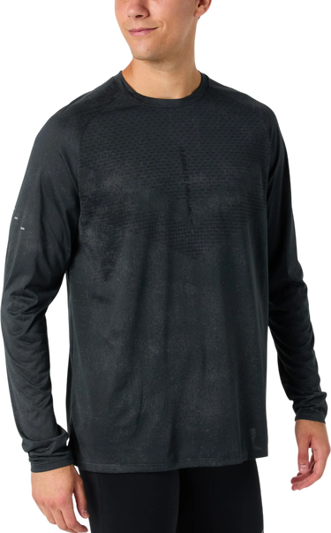 T-shirt Nike Stride Long-Sleeved Shirt Sort | im7836-045, 0