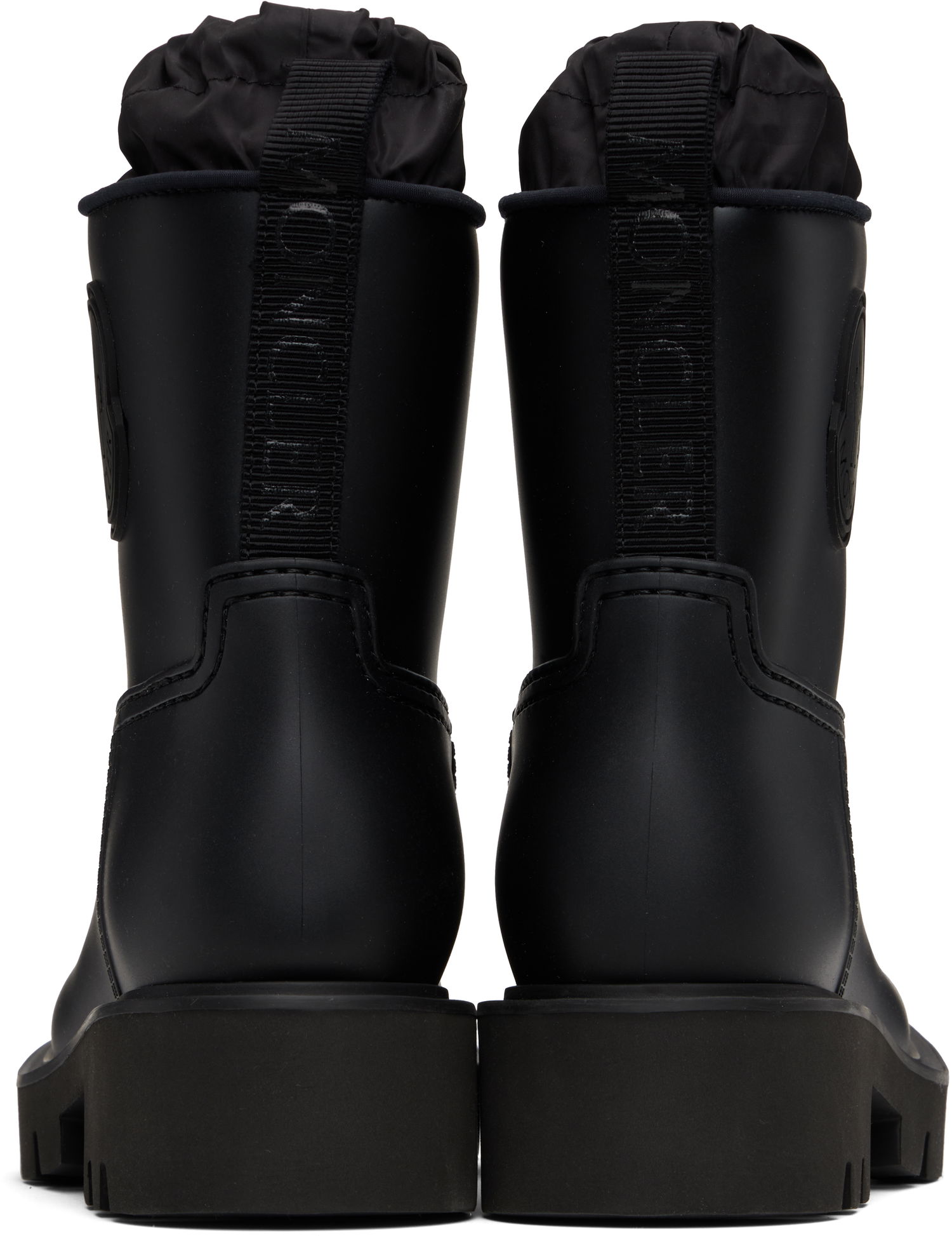 Regnfrakke Moncler Moncler Kickstream Rain Boots Sort | K209B4G00200M4522, 1