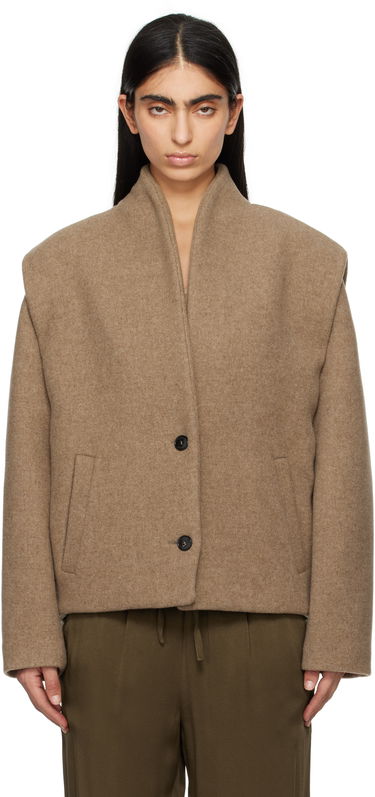 Jakke ISABEL MARANT Isabel Marant Drogo Wool Jacket Brun | VE0040FC-B1D03I, 0