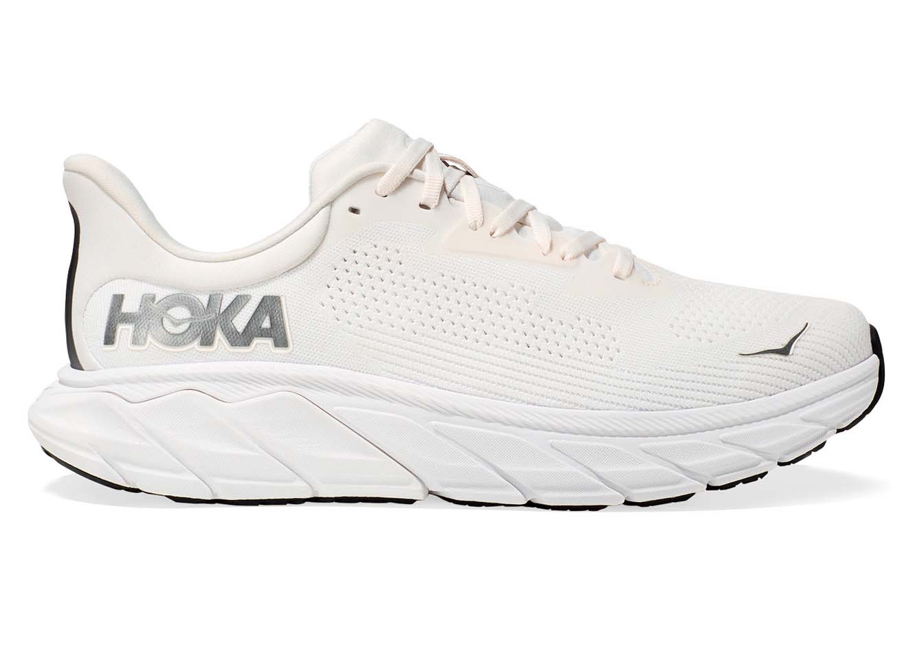 Sneakers og sko Hoka One One Arahi 7 Blanc De Blanc Steel Wool Hvid | 1147850-BDBSW, 0