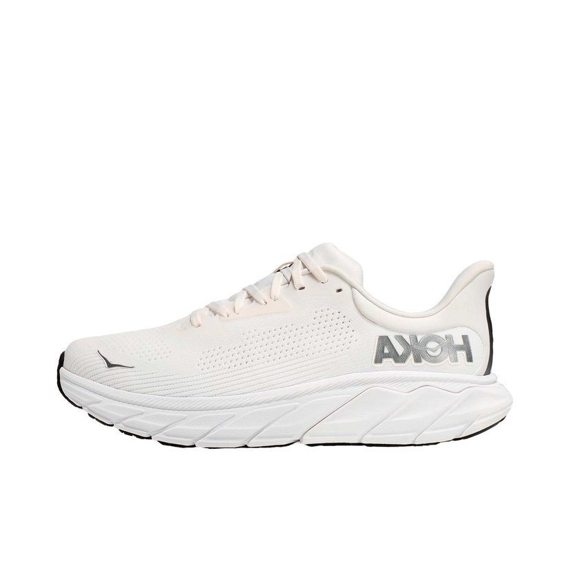 Løbe Hoka One One Arahi 7 Blanc De Blanc Steel Wool Hvid | 1147850-BDBSW