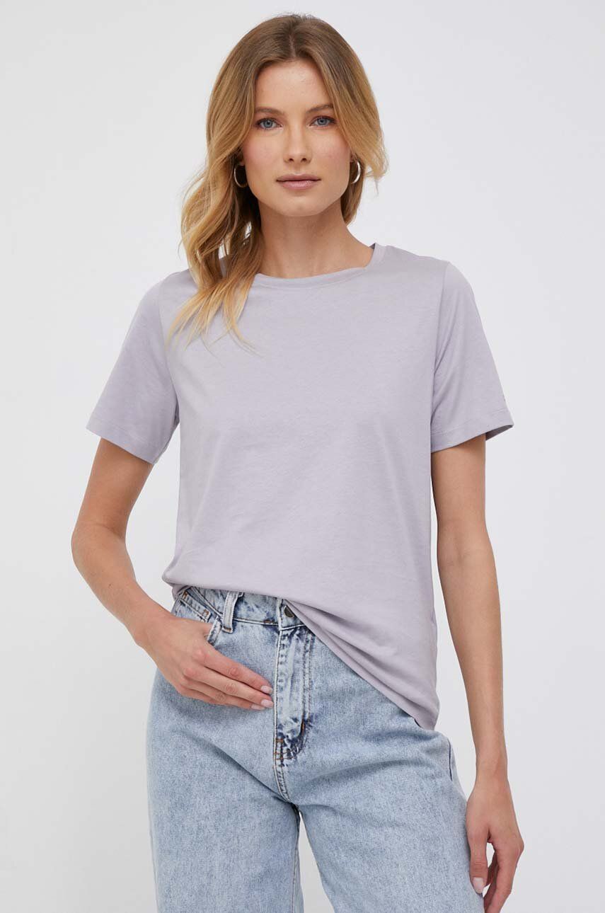 T-shirt CALVIN KLEIN Round-neck Tee Lilla | K20K205410, 0