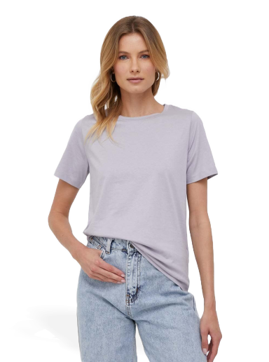 T-shirt CALVIN KLEIN Round-neck Tee Lilla | K20K205410
