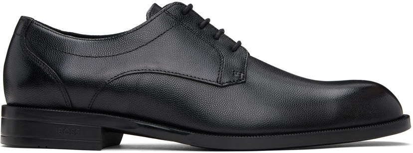 Tøj BOSS BOSS Leather Derbys Sort | 50536145