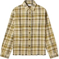 Skjorte John Elliott Hemi Plaid Shirt Grøn | E047I84573A, 1