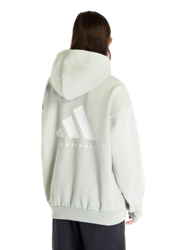 Sweatshirt adidas Originals Basketball Hoodie UNISEX "Halo Green" Grøn | IA3437