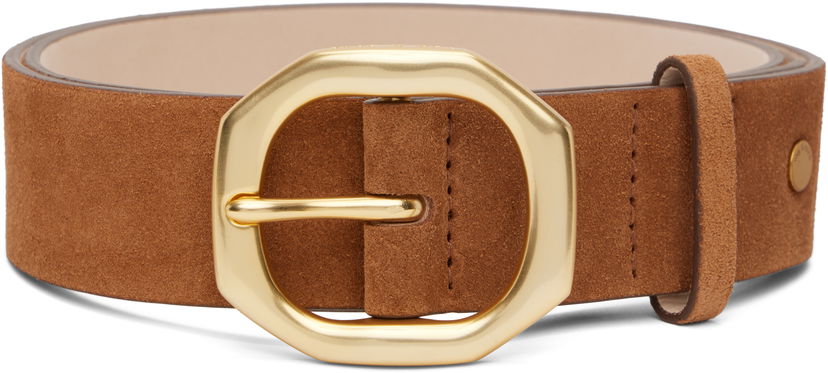 Bælter rag & bone Rag & Bone Audrey Suede Belt Brun | WJW25PB1004SU4