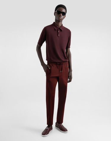 Joggingbukser Dolce & Gabbana Dolce & Gabbana Cotton Jogging Pants With Tag Bourgogne | GYACETFUFNVM5039, 1