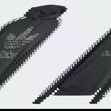 Sweatshirt adidas Originals Classic Mono Graphic Hoodie Sort | IS2933, 5