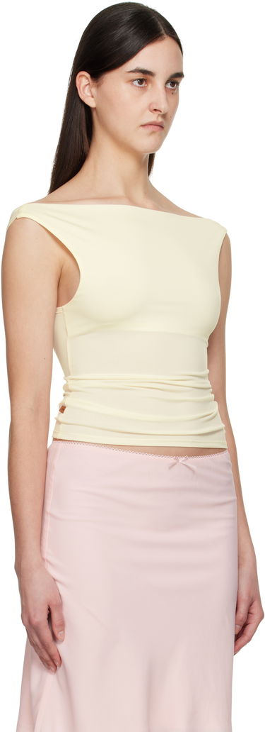 Nederdel Miaou Miaou Lani Cowl Neck Sleeveless Peplum Top Sort | 7114VISCRE, 4