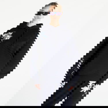 Sweatshirt Y-3 Graphic French Terry Hoodie UNISEX Black Sort | IN4335, 7
