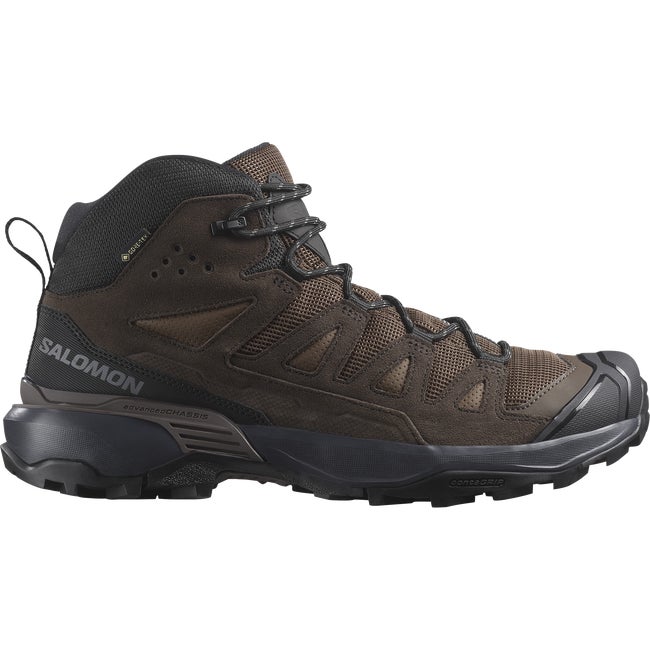 Sneakers og sko Salomon X Ultra 360 Leather Mid GTX Hiking Boots Brun | L47570900, 1
