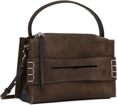 Skuldertaske JW Anderson JW Anderson Loafer Suede Shoulder Bag Brun | HB0716-LA0364, 1