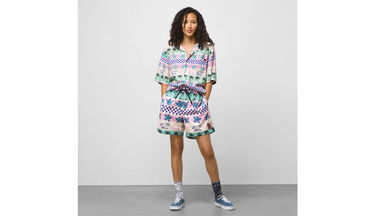 Shorts Vans Stranger Things x California Stripe Vollyshort Flerfarvet | VN0007RUPNK, 3