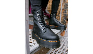 Sneakers og sko Dr. Martens Jadon III Pisa Leather Platform Boots Bex Sort | DM26378001, 5