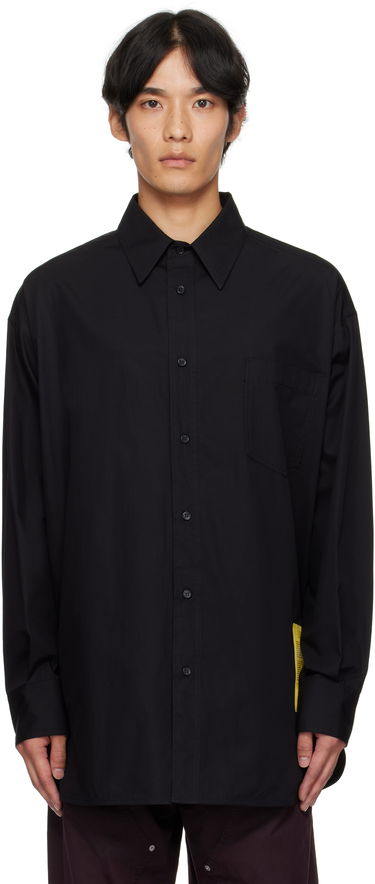 Skjorte Maison Margiela MM6 Maison Margiela Poplin Shirt Sort | SH0DT0034 M35480, 0