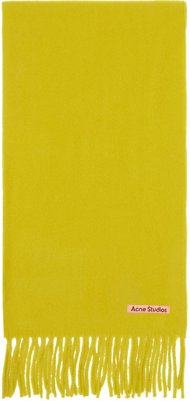Tørklæde Acne Studios Skinny Fringe Scarf Grøn | CA0218-, 0