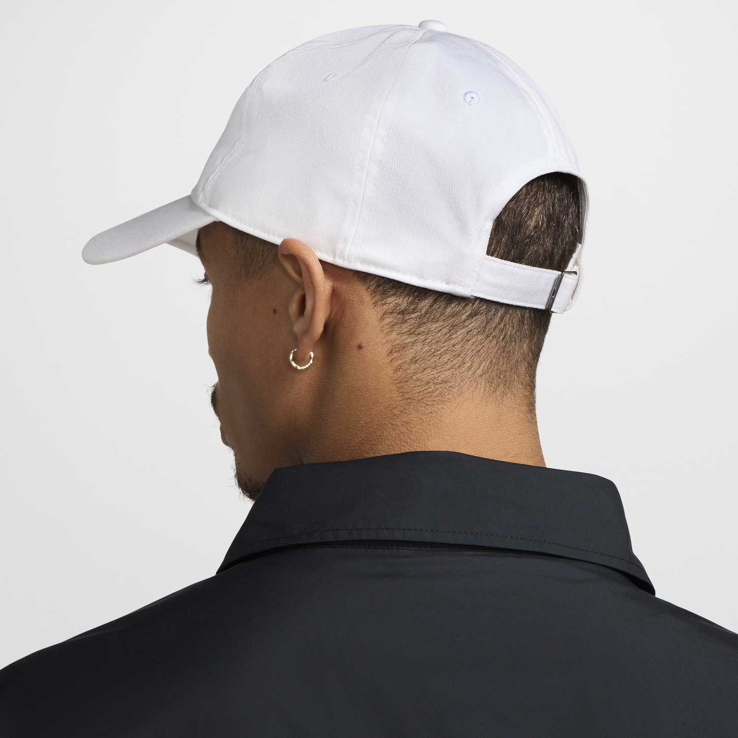 Kasket Nike Club Patch Cap Hvid | HF0867-100, 1