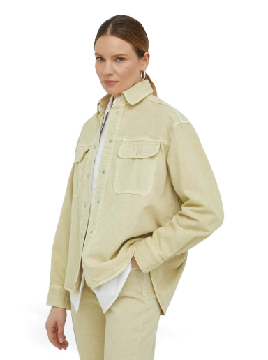 Jakke Samsoe Samsoe Ellen Shirt Grøn | F23100198