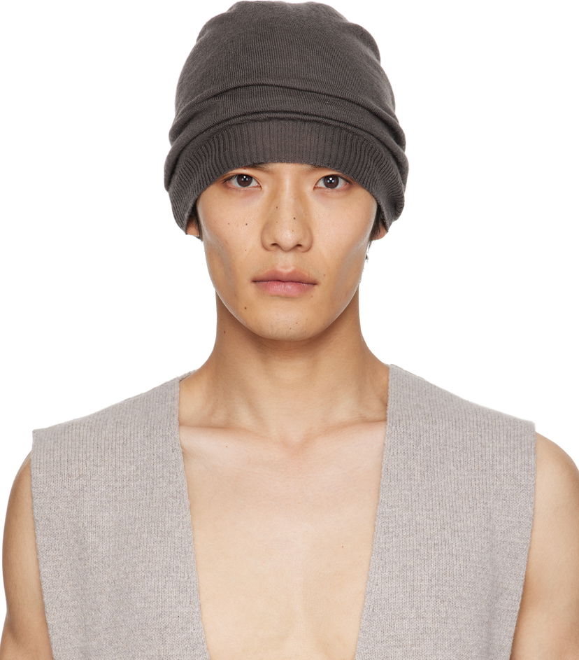 Beanie Rick Owens Rick Owens Concordians Beanie Grå | RU02E1494 WS