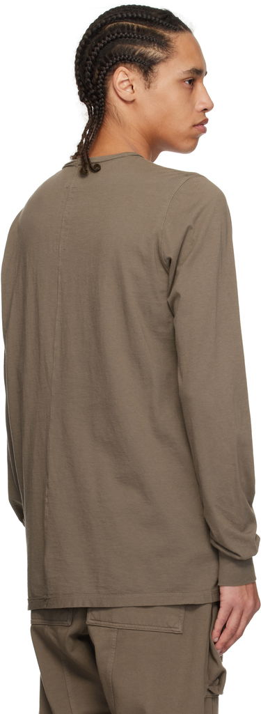 T-shirt Rick Owens Rick Owens DRKSHDW Hollywood Level Long Sleeve T-Shirt Brun | DU01E3260 RN, 2