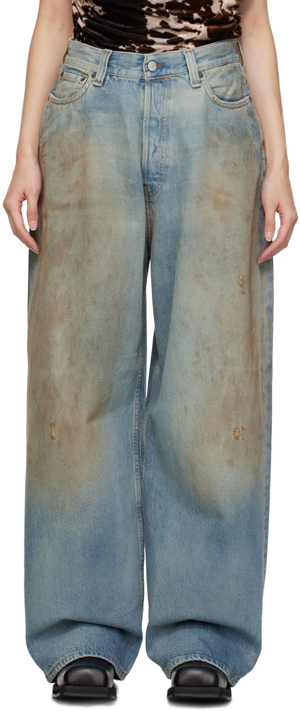 Jeans Acne Studios Super Baggy Fit Blå | C00054-, 0