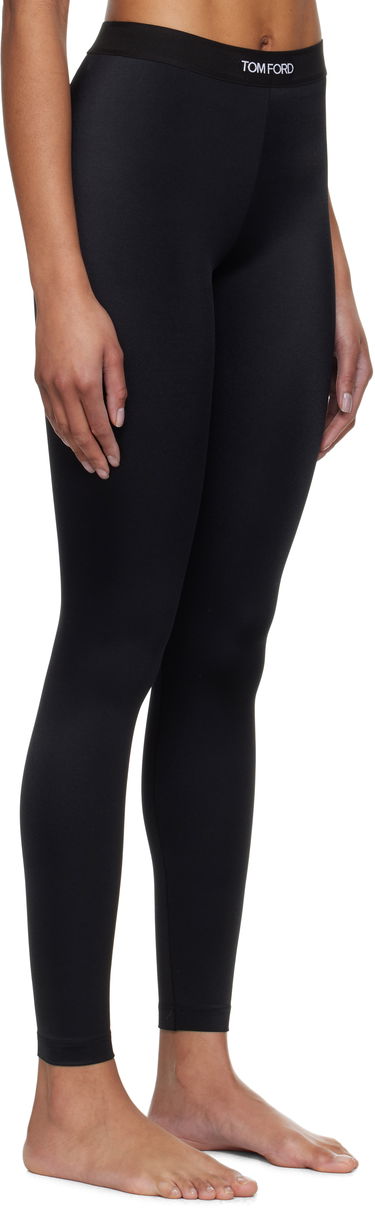 Leggings Tom Ford Intarsia Leggings Sort | PAJ096-JEX087, 4