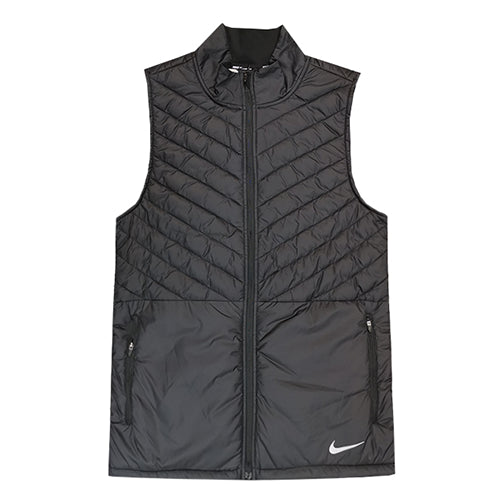 Vest Nike Stand Collar Patterned Zipper Vest Sort | CJ5479-010