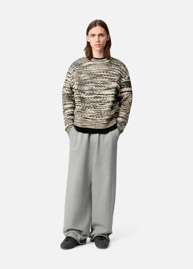 Sweater AXEL ARIGATO Noah Textured Striped Knit Sweater Flerfarvet | A3296001, 4