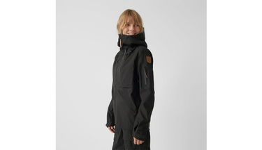 Vindjakke FJÄLLRÄVEN Keb Eco-Shell Jacket Sort | F89600-550, 7