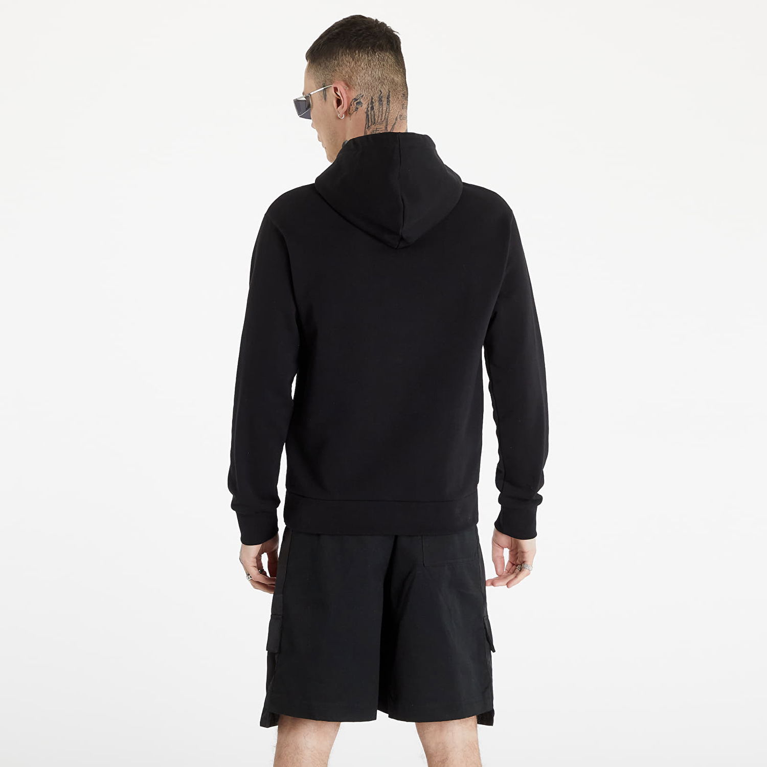 Sweatshirt A.P.C. Larry Logo Hoodie Sort | COEIP-H27622-LZZ, 1