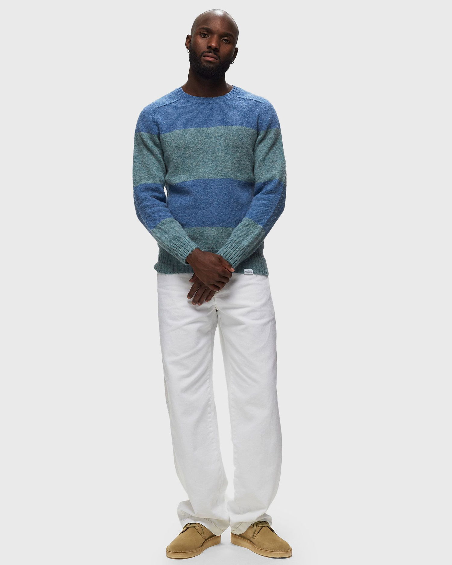 Sweater Edmmond Studios Stripes Sweater Flerfarvet | 323-60-04500, 1