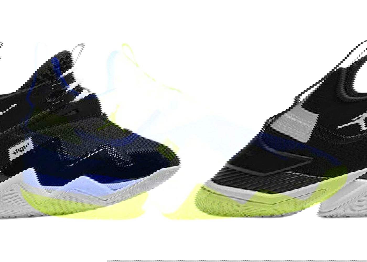 Sneakers og sko Jordan Air Jordan Westbrook One Take Black Barely Volt Hyper Royal Blue Sort | CJ0780-004, 0