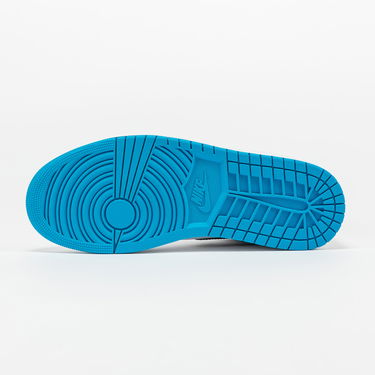 Sneakers og sko Jordan Air Jordan 1 Mid "Laser Blue" Hvid | 554724-141, 4