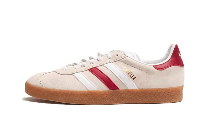 Sneakers og sko adidas Originals Gazelle Aluminum Collegiate Burgundy Beige | IG0672, 0