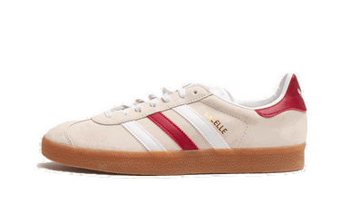 Sneakers og sko adidas Originals Gazelle Aluminum Collegiate Burgundy Beige | IG0672, 0